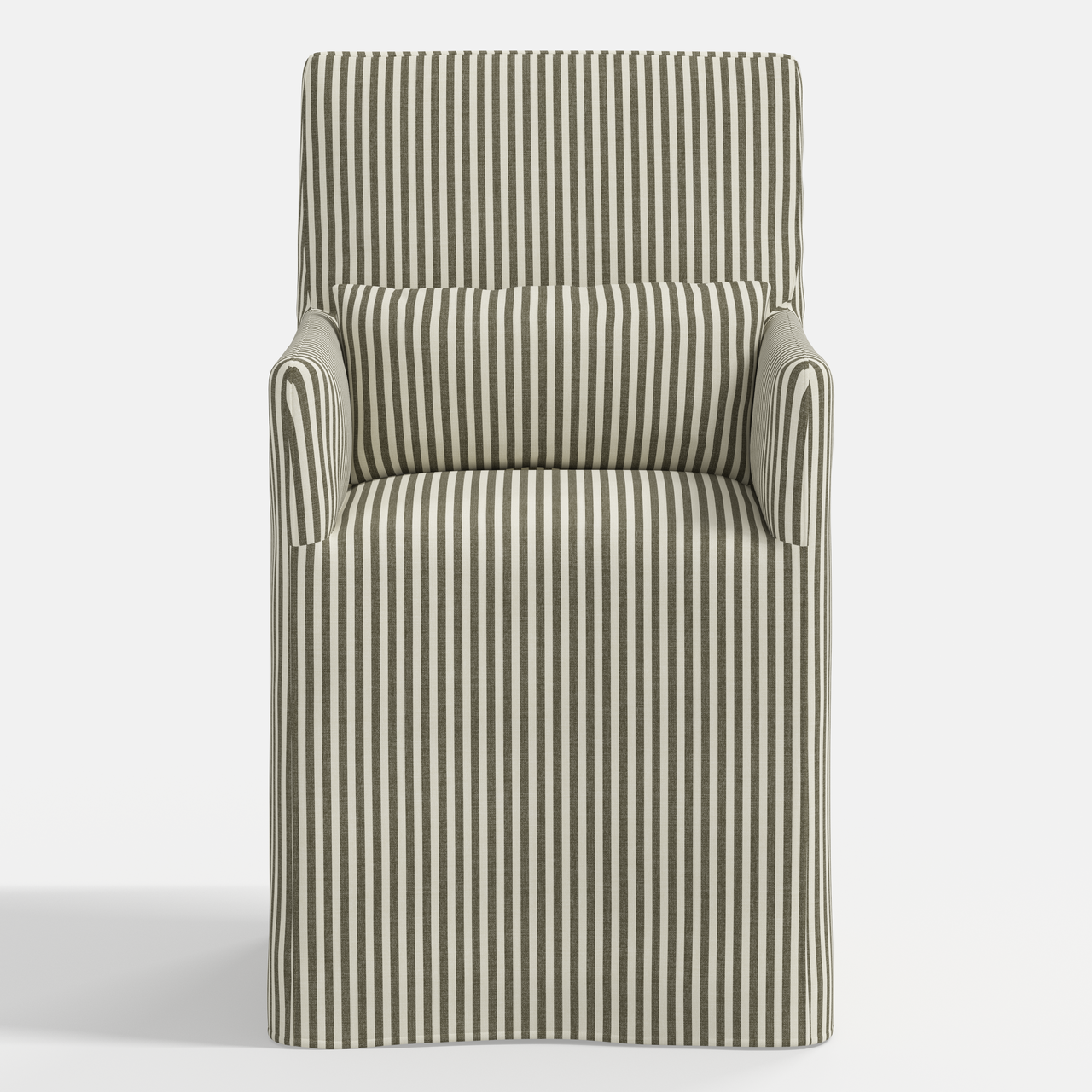 Lindy Slipcover Dining Armchair