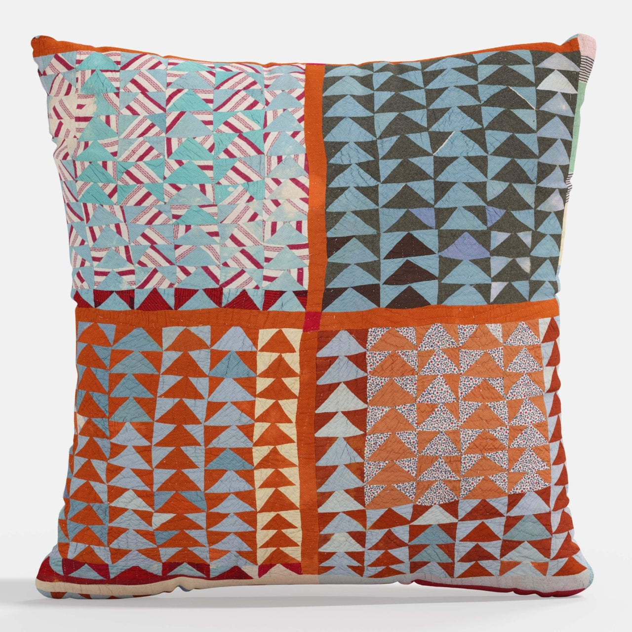 Gee's Bend Feathered Throw Pillow